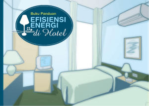 Buku Panduan Efisiensi Energi di Hotel