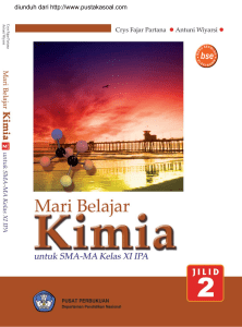 Mari Belajar Kimia 2, Crys Fajar Partana dkk, 2009