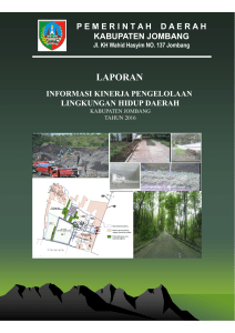 laporan informasi kinerja pengelolaan lingkungan hidup daerah