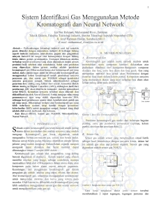 Sistem Identifikasi Gas Menggunakan Metode