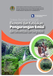 Ekonomi dan Kebijakan Pengurangan Emisi dari Deforestasi