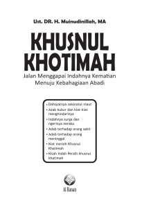 Khusnul Khotimah bleed - Publikasi Ilmiah UMS