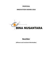 Beeilder - BINA NUSANTARA GROUP