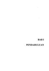 BABI ~ PENDAHULUAN