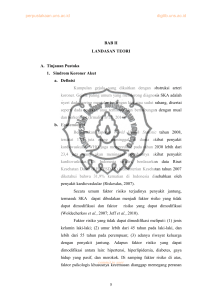 5 BAB II LANDASAN TEORI A. Tinjauan Pustaka 1. Sindrom