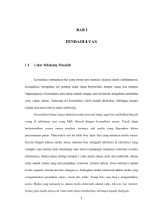 bab 1 pendahuluan - Digilib Esa Unggul