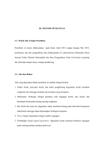 III. METODE PENELITIAN 3.1. Waktu dan Tempat Penelitian