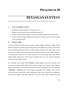 Bab 28 - Penanganan Event