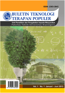 Buletin TTP Vol.1 No.1 Tahun 2013 - UPPM