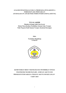 tugas akhir - Institutional Repository Politeknik Negeri Manado
