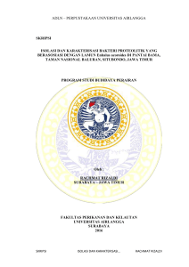 adln – perpustakaan universitas airlangga skripsi isolasi dan