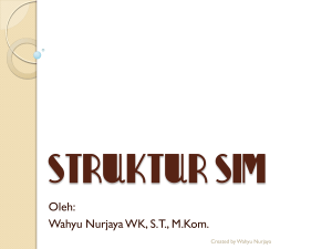 struktur sim - Repository UNIKOM