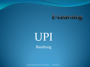 e-Learning - Direktori File UPI