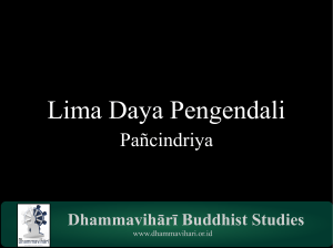 Bodhipakkhiya Dhamma (5)