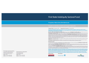 First State Indoequity Sectoral Fund