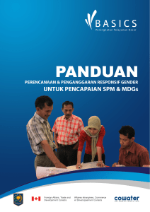 3.2 Tujuan Perencanaan dan Penganggaran Responsif Gender