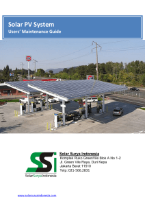 Solar PV System - Solar Surya Indonesia