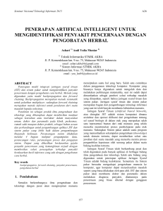 penerapan artifical intelligent untuk mengidentifikasi penyakit