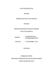 2015 NOTA KESEPAKATAN KUA Murni 2015 ok