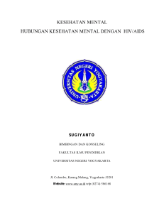 kesehatan mental hubungan kesehatan mental dengan hiv/aids