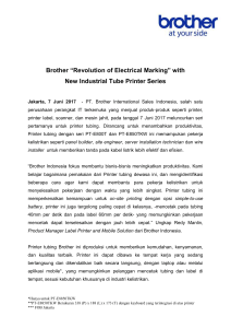 Brother “Revolution of Electrical Marking” with