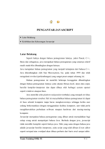 pengantar javascript
