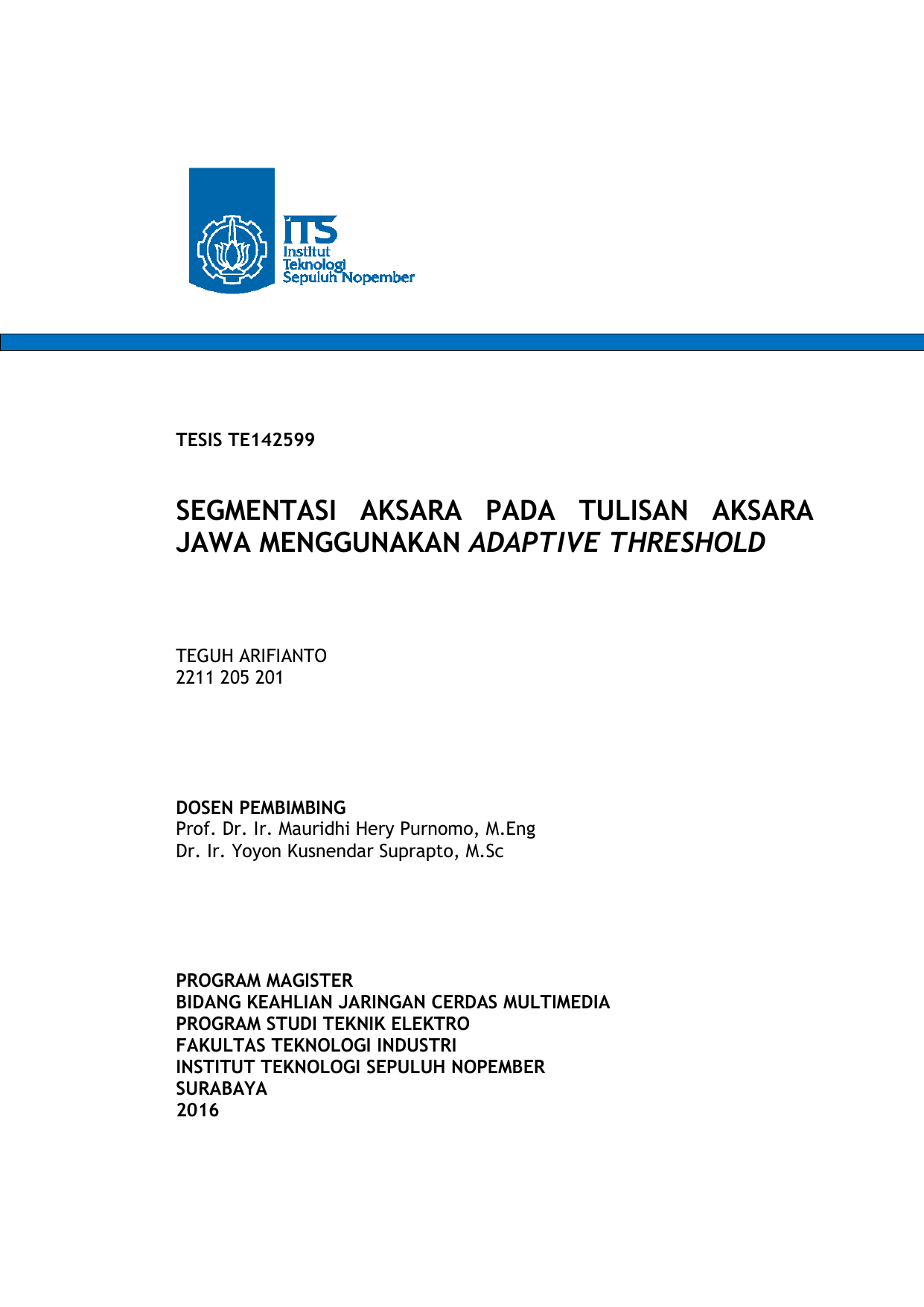 Segmentasi Aksara Pada Tulisan Aksara Jawa Repository