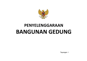 penyelenggaraan bangunan gedung