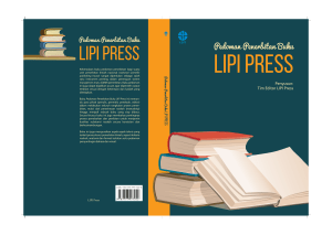 Penyusun: Tim Editor LIPI Press
