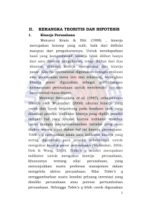 Pengaruh Political Connections Terhadap Kinerja Perusahaan