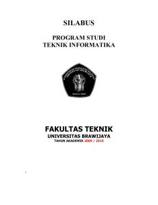 silabus fakultas teknik