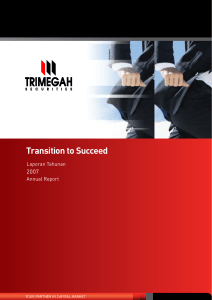 Transition to Succeed
