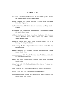 DAFTAR PUSTAKA Abu Zakaria Yahya bin Syaraf An
