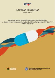 laporan penelitian - Kebijakan AIDS Indonesia