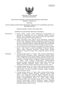 salinan menteri dalam negeri republik indonesia peraturan menteri