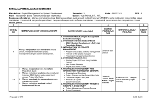 RENCANA PEMBELAJARAN SEMESTER