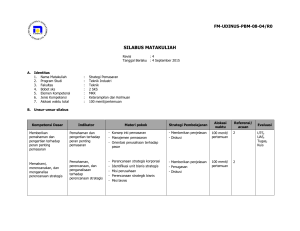 SILABUS MATAKULIAH