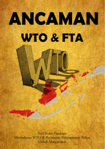 BOOKLET PANDUAN WTO DAN FTA