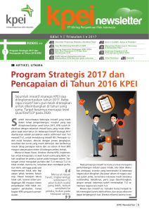 KPEI Newsletter Edisi 1 2017