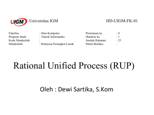 RUP (Rational Unified Process)