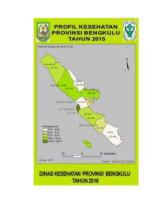 Profil Kesehatan Prov. Bengkulu 2015 utk PDF
