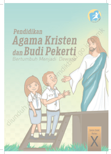 Pendidikan Agama Kristen dan Budi Pekerti