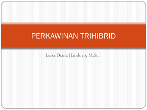 perkawinan trihibrid