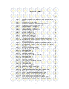 daftar tabel - Digilib ITS