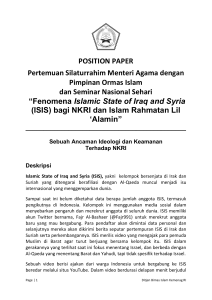 Position Paper_Seminar ISIS