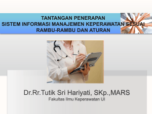 Dr.Rr.Tutik Sri Hariyati, SKp.,MARS