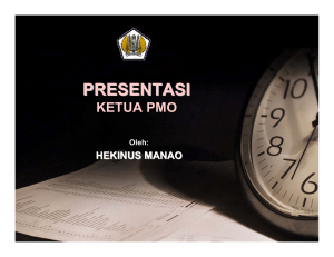 Presentasi PMO