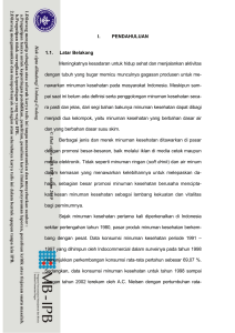 analisis perilaku konsumen untuk strategi pemasaran minuman