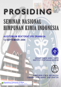 PROSIDING SEMINAR NASIONAL HIMPUNAN KIMIA INDONESIA
