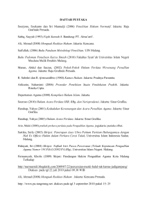 DAFTAR PUSTAKA Soerjono, Soekanto dan Sri Mamudji (2006